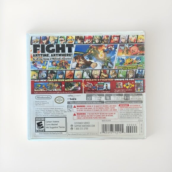 Super Smash Bros. (Nintendo 3DS, 2014) Authentic! Case & Manual Only READ! - Picture 2 of 15